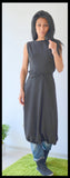 Maxi black dress/Tunic Dress/Oversized dress/Casual dress/Black Long Dress/Long Tunic/Loose tunic top
