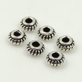 6 PCS Sterling Silver Spacers Vintage Celtic WSP009 Wholesale: See Discount Coupons in Item Details