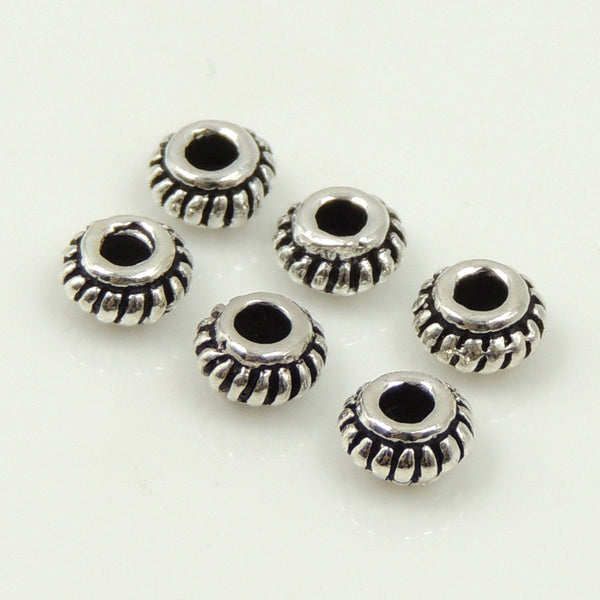 6 PCS Sterling Silver Spacers Vintage Celtic WSP009 Wholesale: See Discount Coupons in Item Details