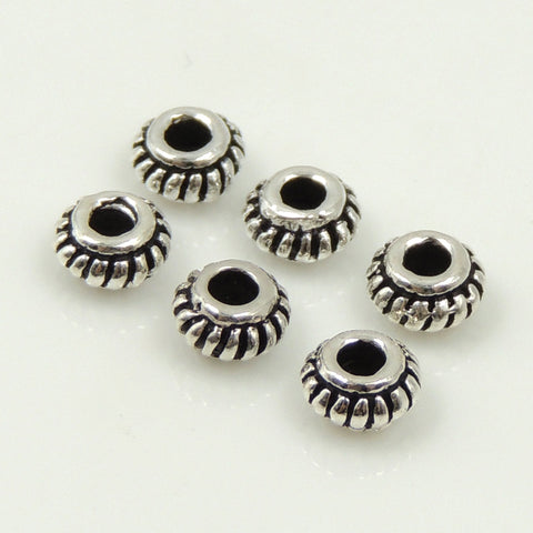 6 PCS Sterling Silver Spacers Vintage Celtic WSP009 Wholesale: See Discount Coupons in Item Details