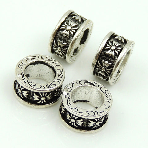 4 PCS 925 Sterling Silver Cross Bead Spacer Celtic Vintage WSP182X4 Wholesale: See Discount Coupons in Item Details