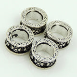 4 PCS 925 Sterling Silver Cross Bead Spacer Celtic Vintage WSP182X4 Wholesale: See Discount Coupons in Item Details