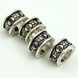 4 PCS 925 Sterling Silver Cross Bead Spacer Celtic Vintage WSP182X4 Wholesale: See Discount Coupons in Item Details