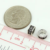 4 PCS 925 Sterling Silver Cross Bead Spacer Celtic Vintage WSP182X4 Wholesale: See Discount Coupons in Item Details
