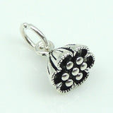 Sterling Silver 925 Vintage Lotus Seedpod Pendant Charm WSP158 Wholesale: See Discount Coupons in Item Details