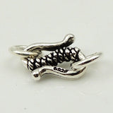 Sterling Silver 925 Vintage Jewelry Making S-Hook Clasps Toggle WSP111 Wholesale: See Discount Coupons in Item Details