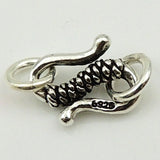 Sterling Silver 925 Vintage Jewelry Making S-Hook Clasps Toggle WSP111 Wholesale: See Discount Coupons in Item Details