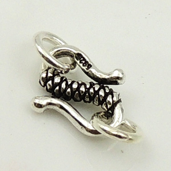 Sterling Silver 925 Vintage Jewelry Making S-Hook Clasps Toggle WSP111 Wholesale: See Discount Coupons in Item Details