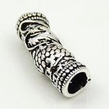 Sterling Silver 925 Charm Vintage Chinese Lucky Dragon WSP172 Wholesale: See Discount Coupons in Item Details