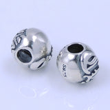 Sterling Silver Bead 925 Stamp Vintage Celtic CH Sign WSP247 Wholesale: See Discount Coupons in Item Details