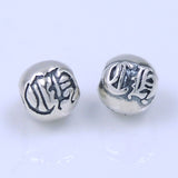 Sterling Silver Bead 925 Stamp Vintage Celtic CH Sign WSP247 Wholesale: See Discount Coupons in Item Details