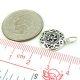 Sterling Silver 925 Vintage Celtic Fleur de Lis Pendant WSP154 Wholesale: See Discount Coupons in Item Details