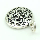 Sterling Silver 925 Vintage Celtic Fleur de Lis Pendant WSP154 Wholesale: See Discount Coupons in Item Details