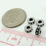 Sterling Silver Spacers 925 Vintage Celtic Bead Charm Spacer WSP118 Wholesale: See Discount Coupons in Item Details