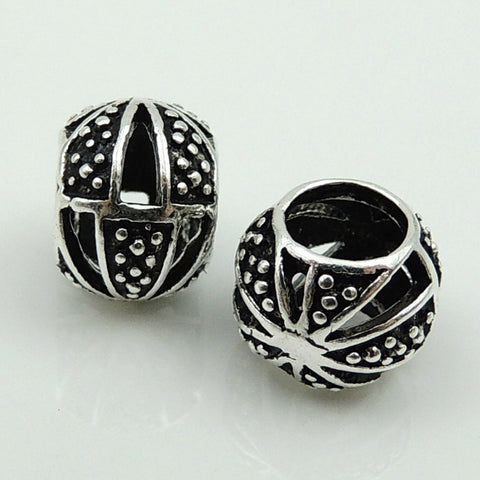 925 Sterling Silver Beads Charm Vintage Celtic WSP115X4 Wholesale: See Discount Coupons in Item Details