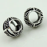 925 Sterling Silver Beads Charm Vintage Celtic WSP115X4 Wholesale: See Discount Coupons in Item Details
