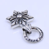 S925 Sterling Silver 29x17mm Vintage Celtic Cross Pendant WSP257 Wholesale Retail