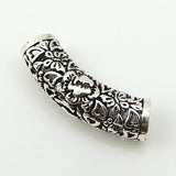 S925 Sterling Silver 7x21mm Vintage Celtic Love Charm DIY Jewelry Making WSP148