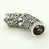 S925 Sterling Silver 7x21mm Vintage Celtic Love Charm DIY Jewelry Making WSP148