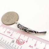 Sterling Silver 925 Stamped Vintage Chinese Lucky Fish Charm Bead WSP161 Wholesale: See Discount Coupons in Item Details
