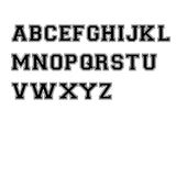 Monogram pillows for teens, Personalized embroidered kids pillows, Orange Grommet Pillows, Dorm Decor, Varsity 20 inch Throw Pillow Cover