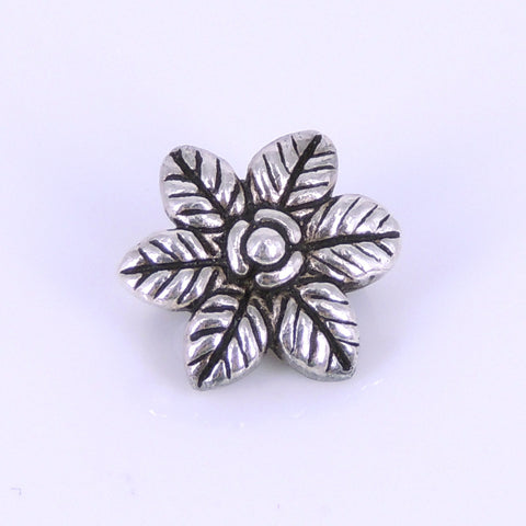 Sterling Silver 925 Vintage Christmas Flower Connector WSP264 Wholesale: See Discount Coupons in Item Details