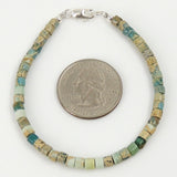 Jasper Stone Anklet Gemstone 925 Sterling Silver Clasp for Men Women DiyNotion Handmade AN004