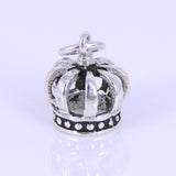 Sterling Silver 925 Vintage Celtic Crown Pendant WSP267 Wholesale: See Discount Coupons in Item Details