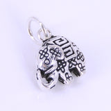 Sterling Silver 925 Vintage Lucky Elephant Pendant WSP266 Wholesale: See Discount Coupons in Item Details