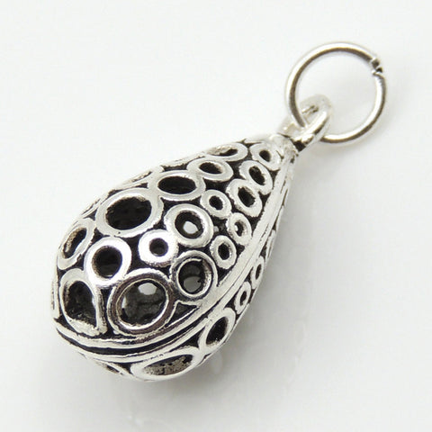 Sterling Silver 925 Vintage Celtic Water Drop Pendant  WSP072 Wholesale: See Discount Coupons in Item Details