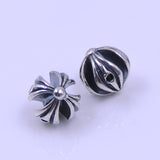 4 PCS Sterling Silver 925 Celtic Vintage Cross Bead Spacer WSP240X4 Wholesale: See Discount Coupons in Item Details