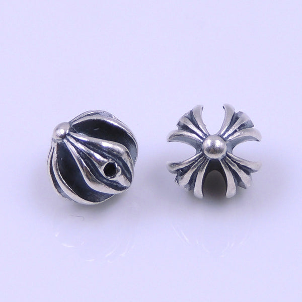 4 PCS Sterling Silver 925 Celtic Vintage Cross Bead Spacer WSP240X4 Wholesale: See Discount Coupons in Item Details