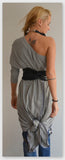 Summer Tunic Top/Loose Tunic /Woman Gray tunic/Plus size tunic/Gray tunic dress /Oversize tunic dress