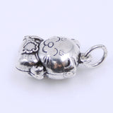 Sterling Silver 925 Stamped Vintage Protection Lucky Cat Pendant WSP250D Wholesale: See Discount Coupons in Item Details