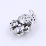 Sterling Silver 925 Stamped Vintage Protection "Hulu" Cat Pendant WSP250E Wholesale: See Discount Coupons in Item Details
