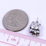 Sterling Silver 925 Stamped Vintage Love Heart Lucky Cat Pendant WSP250B Wholesale: See Discount Coupons in Item Details