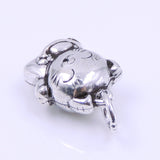 Sterling Silver 925 Stamped Vintage Wealth Lucky Cat Pendant WSP250C Wholesale: See Discount Coupons in Item Details