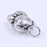 Sterling Silver 925 Stamped Vintage Protection "Hulu" Cat Pendant WSP250E Wholesale: See Discount Coupons in Item Details