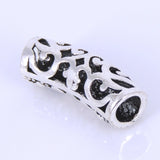 Sterling Silver 925 Vintage Protection Lotus Charm WSP279 Wholesale: See Discount Coupons in Item Details