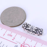 Sterling Silver 925 Vintage Protection Lotus Charm WSP279 Wholesale: See Discount Coupons in Item Details