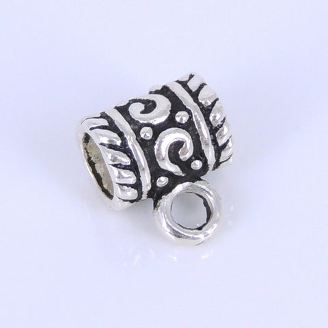 2 PCS Sterling Silver 925 Vintage Celtic Connector Bail WSP285 Wholesale: See Discount Coupons in Item Details