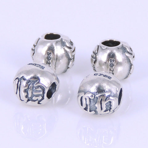 6 PCS Sterling Silver 925 Celtic Vintage Bead Spacer WSP273x6 Wholesale: See Discount Coupons in Item Details