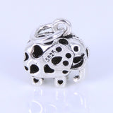 Sterling Silver 925 Vintage Protection Baby Elephant Pendant WSP282 Wholesale: See Discount Coupons in Item Details