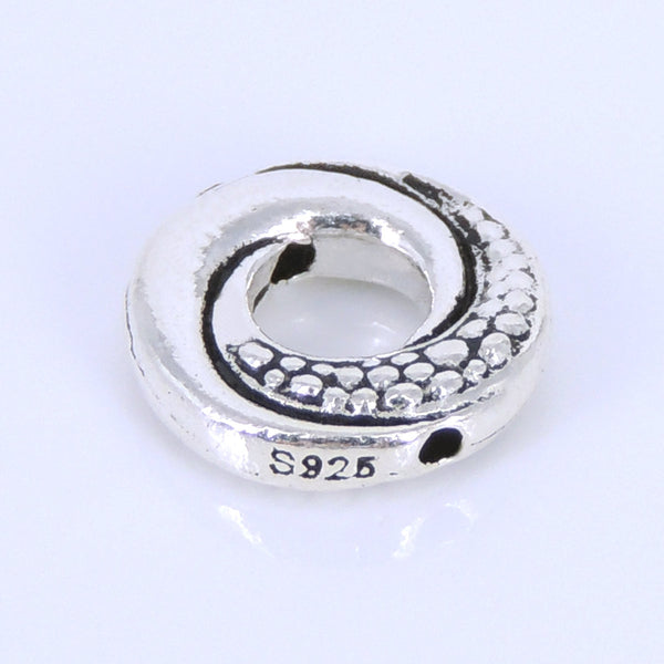 Sterling Silver 925 Vintage Flat Charm Special Design WSP289 Wholesale: See Discount Coupons in Item Details
