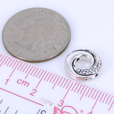 Sterling Silver 925 Vintage Flat Charm Special Design WSP289 Wholesale: See Discount Coupons in Item Details