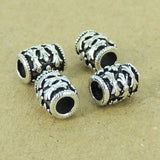 4 PCS Sterling Silver 925 Vintage Fleur de Lis Beads WSP302 Wholesale: See Discount Coupons in Item Details