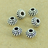 6 PCS Sterling Silver 925 Vintage Celtic Spacers Bead WSP303 Wholesale: See Discount Coupons in Item Details
