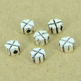 6 PCS Sterling Silver 925 Vintage Four Leaf Cloves Spacers Bead WSP298 Wholesale: See Discount Coupons in Item Details