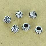 6 PCS Sterling Silver 925 Vintage Celtic Bead WSP301 Wholesale: See Discount Coupons in Item Details