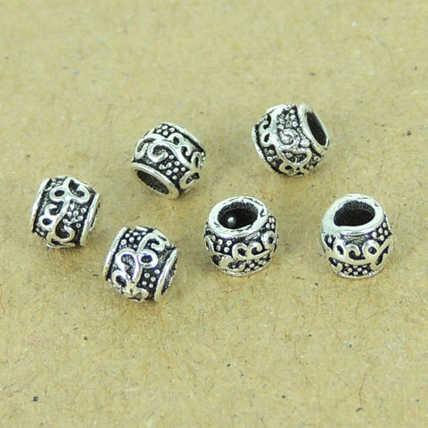 6 PCS Sterling Silver 925 Vintage Celtic Bead WSP301 Wholesale: See Discount Coupons in Item Details